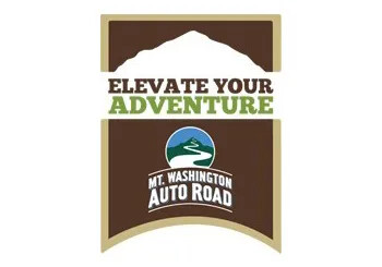 Logo of Mt. Washington Auto Road with the slogan “Elevate Your Adventure”
